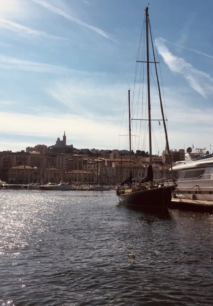 Marseille Vieux Port Notre Dame de la Garde