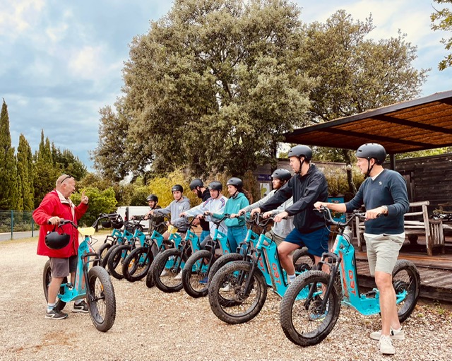 Excursion en Trottinette électrique en Provence