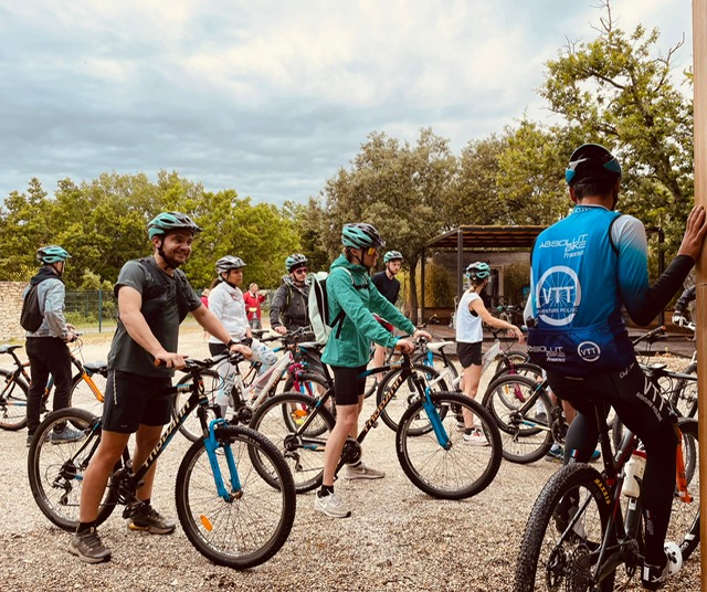 Excursion à VTT en Provence